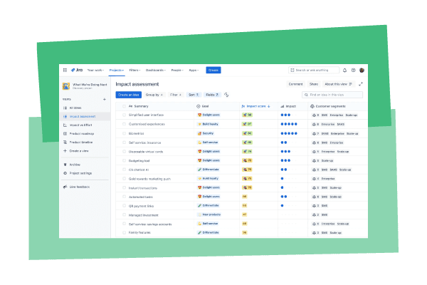 Jira dashboard